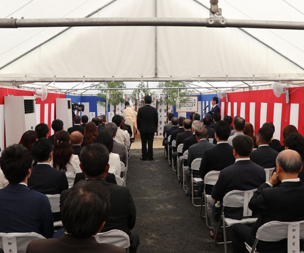 鹿児島市の THE GRAND HOUSE 地鎮祭を執り行いました